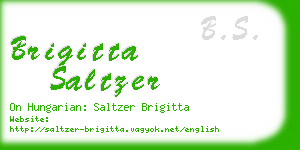 brigitta saltzer business card